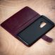 Classic handmade leather book сases ELITE for iPhone 10 | Bordeaux SKU0001-1 photo 5
