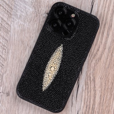 Skate Leather Ray Case for Apple iPhone - Eye Pattern | Black SKU0022-2 photo