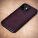 Чехол бампер Iguana из натуральной кожи игуаны для Xiaomi Series ручной работы | Бордо SKU0020-4 фото 3