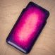 Чохол карман зі "живої" шкіри Exclusive для Samsung Note Series ручне фарбування | Фіолетовий SKU0010-11 фото 1
