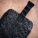 Чохол карман з натуральної шкіри під крокодила Crocodille для Samsung M Series ручної роботи | Чорний SKU0010-4 фото 5