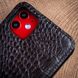 Чехол флип Liberty из натуральной кожи под крокодила для Xiaomi Mi Series | Коричневый SKU0030-5 фото 3