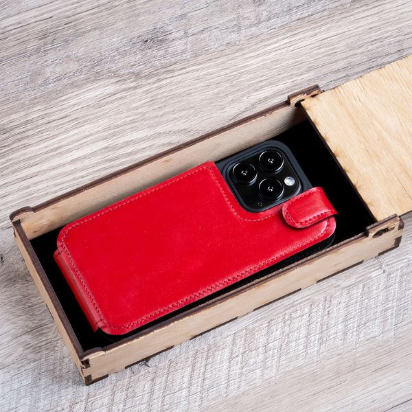 Кожаный чехол флип ELITE для Xiaomi Mi Series | Красный SKU0030-6 фото