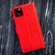 Классический кожаный чехол книжка ELITE для Xiaomi Mi Series ручной работы | Красный SKU0001-2 фото 3