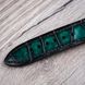 Croco Green Crocodile Leather Strap for Apple Watch (series 9/8/7/SE/6/5/4/3/2) SKU0040-17 photo 5