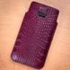 Чохол карман із телячої шкіри під крокодила Сhic Сrocodile для Xiaomi Mi Series | Бордовий SKU0010-14 фото 1