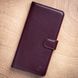 Классический кожаный чехол-книжка ELITE для Samsung Series S ручной работы | Бордо SKU0001-1 фото 1