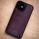 Handcrafted Iguana Leather Bumper Case for Samsung Series S | Bordeaux SKU0020-4 photo 1