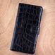 Чохол книжка Crocodille з натуральної шкіри для Samsung Series S | Темний бордо | Глянець SKU0002-4 фото 1