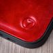 Чохол бампер зі натуральної шкіри Exclusive для Samsung M Series ручне фарбування | Яскравий червоний SKU0020-18 фото 7