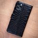 Чохол книжка Crocodille з натуральної шкіри для Xiaomi Mi Series | Темний бордо | Глянець SKU0002-4 фото 3