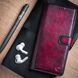 Вінтажний шкіряний чохол книжка Exclusive для Xiaomi Mi Series | Бордо SKU0003-3 фото 9