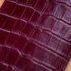 Чохол карман із телячої шкіри під крокодила Сhic Сrocodile для Xiaomi Series | Бордовий SKU0010-14 фото 5