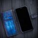 Винтажный кожаный чехол книга Exclusive для Xiaomi Mi Series | Синий SKU0003-4 фото 3