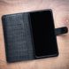 Crocodile Leather Book Case for Xiaomi Series | Black | Glossy SKU0002-1 photo 3