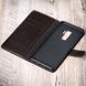 Classic handmade leather book сases ELITE for Samsung A Series | Brown SKU0001-5 photo 6