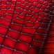 Чехол карман из натуральной кожи под крокодила Crocodille для Xiaomi Mi Series ручной работы | Красный SKU0010-6 фото 6