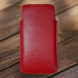 Чохол карман з натуральної шкіри Red для Xiaomi Mi Series | Червоний SKU0010-15 фото 3