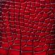 Чехол карман из натуральной кожи под крокодила Crocodille для Xiaomi Mi Series ручной работы | Красный SKU0010-6 фото 7