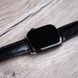 Класичний ремінець із натуральної шкіри Black для годинника SKU0040-18 фото 8