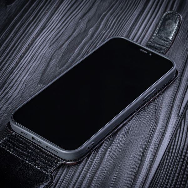 Чехол флип Exclusive из натуральной кожи для Samsung M Series ручной работы | Красный SKU0030-1 фото