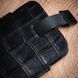 Чехол карман из телячьей кожи под крокодила Сhic Сrocodile для Xiaomi Mi Series ручной работы | Черный SKU0010-8 фото 5