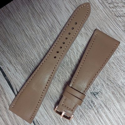 Сream genuine leather strap for Apple Watch (series 9/8/7/SE/6/5/4/3/2) SKU0040-21 photo