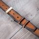 Genuine calf leather belt Gradient Four | Brown SKU0070-6 photo 2