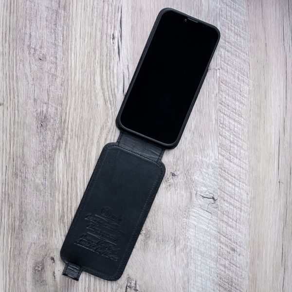 Кожаный чехол флип ELITE для Xiaomi Mi Series | Черный SKU0030-7 фото