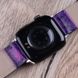 Ремінець із натуральної шкіри Purple для годинника Apple Watch (series 8/7/SE/6/5/4/3/2) SKU0040-13 фото 7