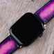 Ремінець із натуральної шкіри Purple для годинника Apple Watch (series 8/7/SE/6/5/4/3/2) SKU0040-13 фото 3