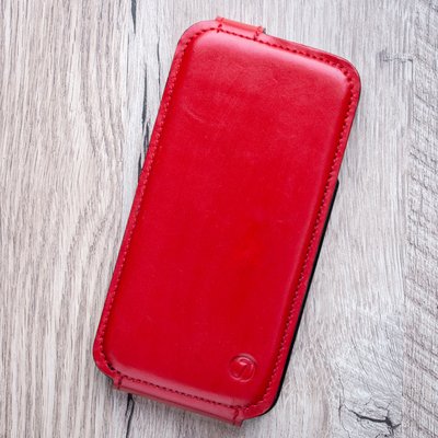 ELITE flip leather case for Samsung M Series | Red SKU0030-6 photo