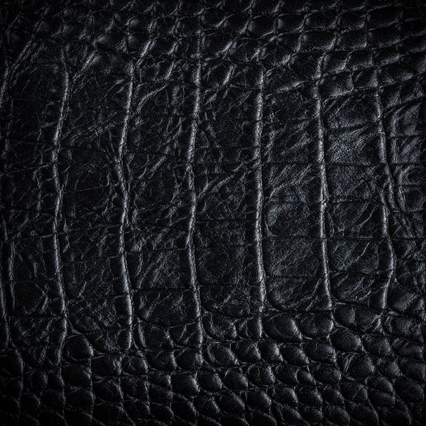 Чехол карман из кожи крокодила Crocodille для Apple Iphone ручной работы Черный SKU0010-1 фото