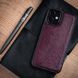 Handcrafted Iguana Leather Bumper Case for Samsung A Series | Bordeaux SKU0020-4 photo 7