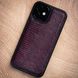 Handcrafted Iguana Leather Bumper Case for Samsung A Series | Bordeaux SKU0020-4 photo 1