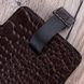 Чехол карман из телячьей кожи под крокодила Сhic Сrocodile для Xiaomi Mi Series | Коричневый SKU0010-13 фото 6