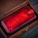 Exclusive Handmade Leather Flip Case for Xiaomi Series | Red SKU0030-1 photo 4