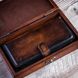 Vintage Leather Book Case Exclusive for Xiaomi Mi Series | Handmade | Brown SKU0003-1 photo 9