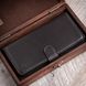 Classic handmade leather book сases ELITE for iPhone 10 | Brown SKU0001-5 photo 8